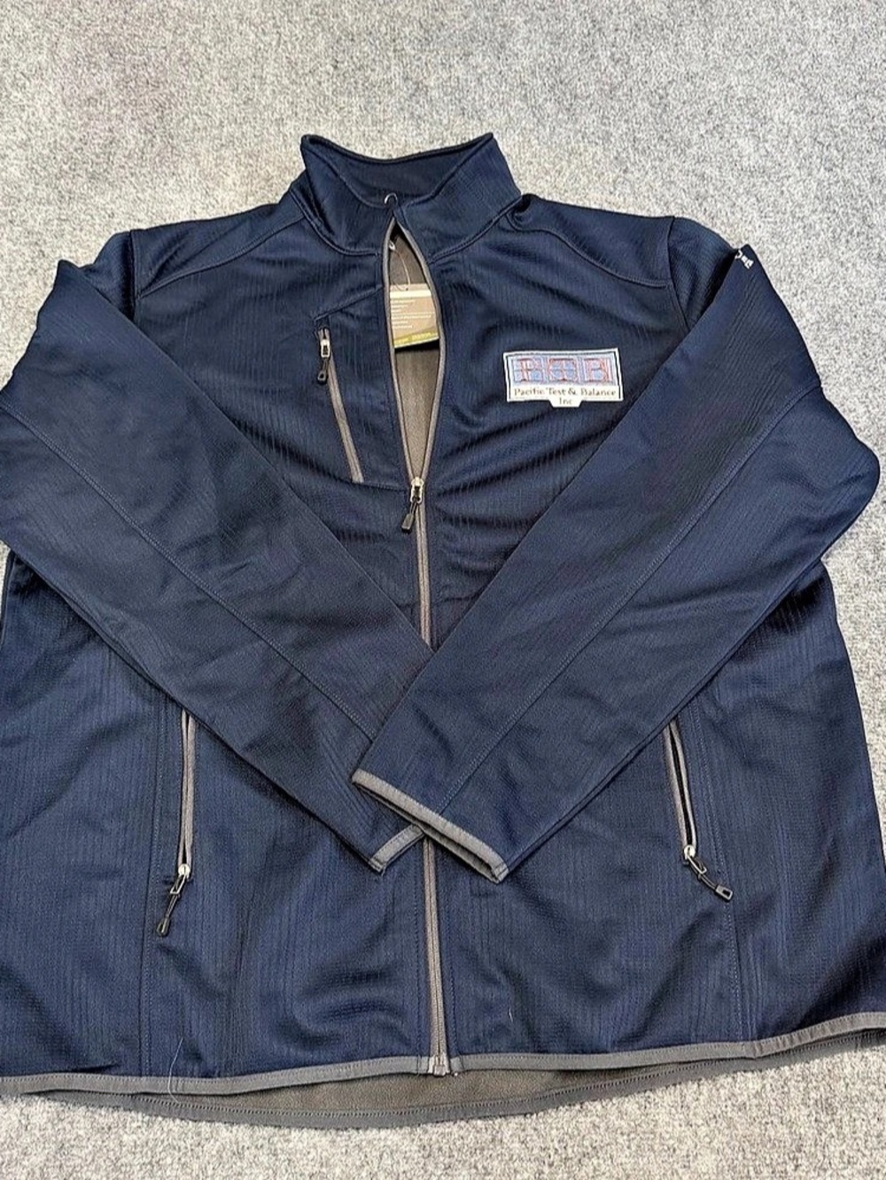 Eddie Bauer Dash Full-Zip Fleece Jacket Blue 2XL NWT